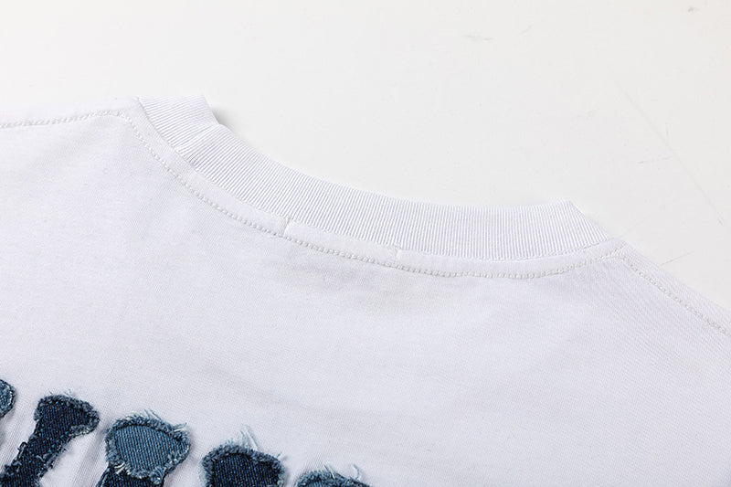 Off White Logo Pattern Printed T-Shirt