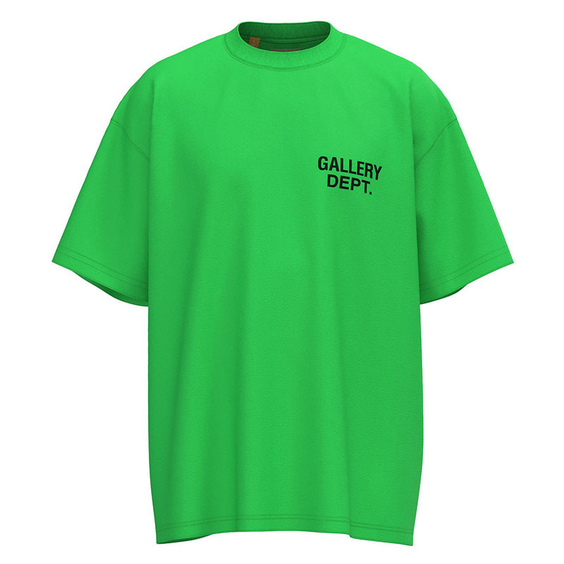 Gallery Dept Green Cotton T-Shirt