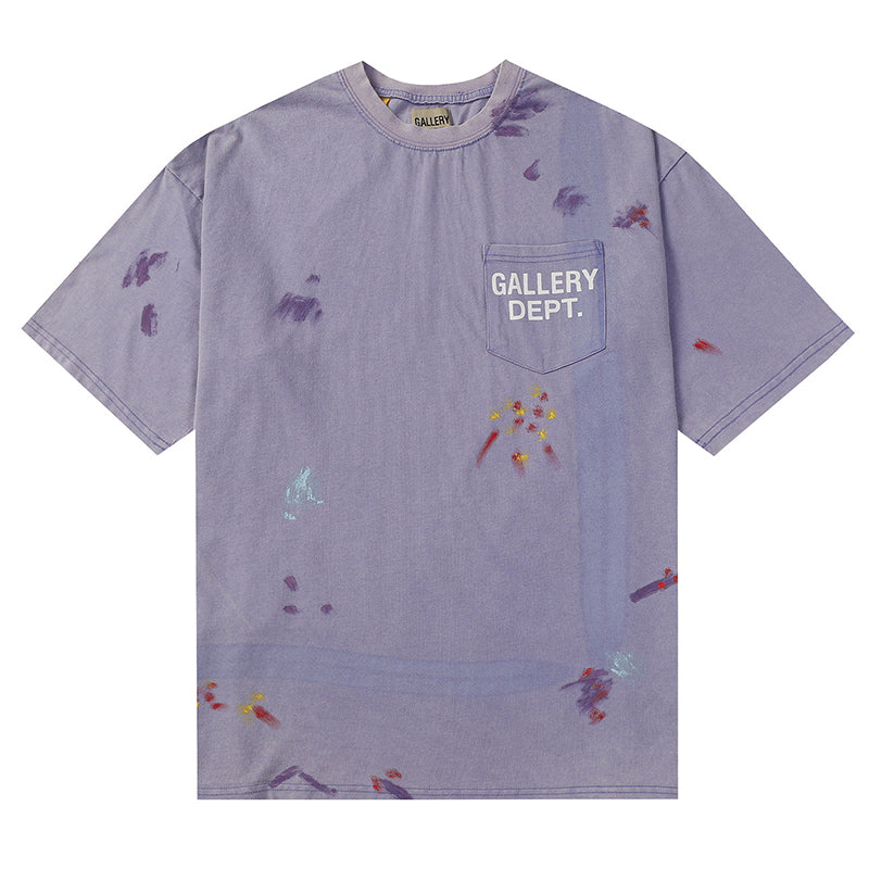 Gallery Dept splash ink retro distressed wash Paint T-shirt