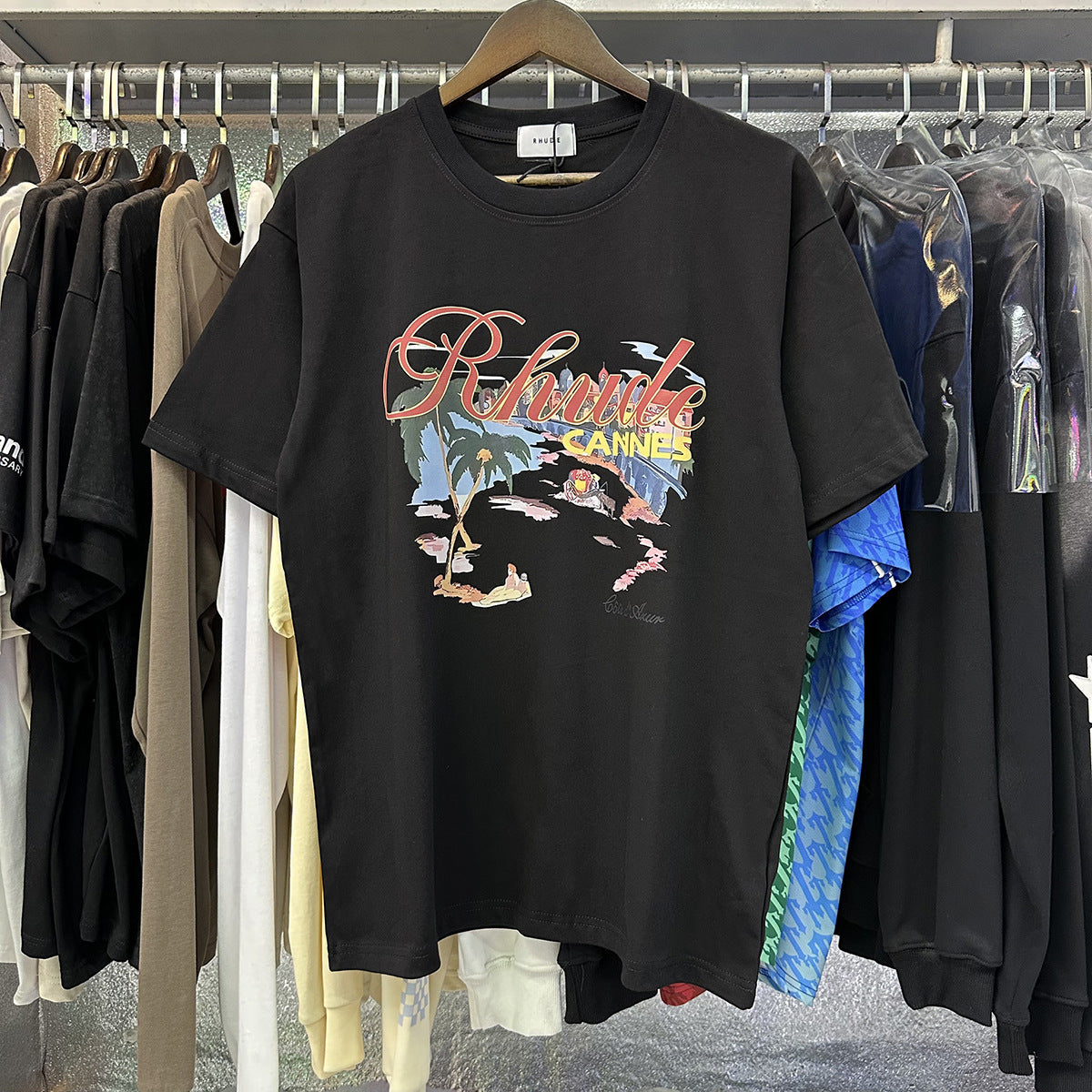 RHUDE Cannes Beach T-shirt