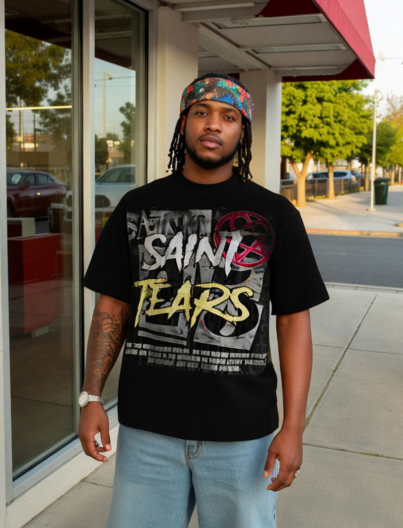 Saint Michael Graphic Printed T-Shirt