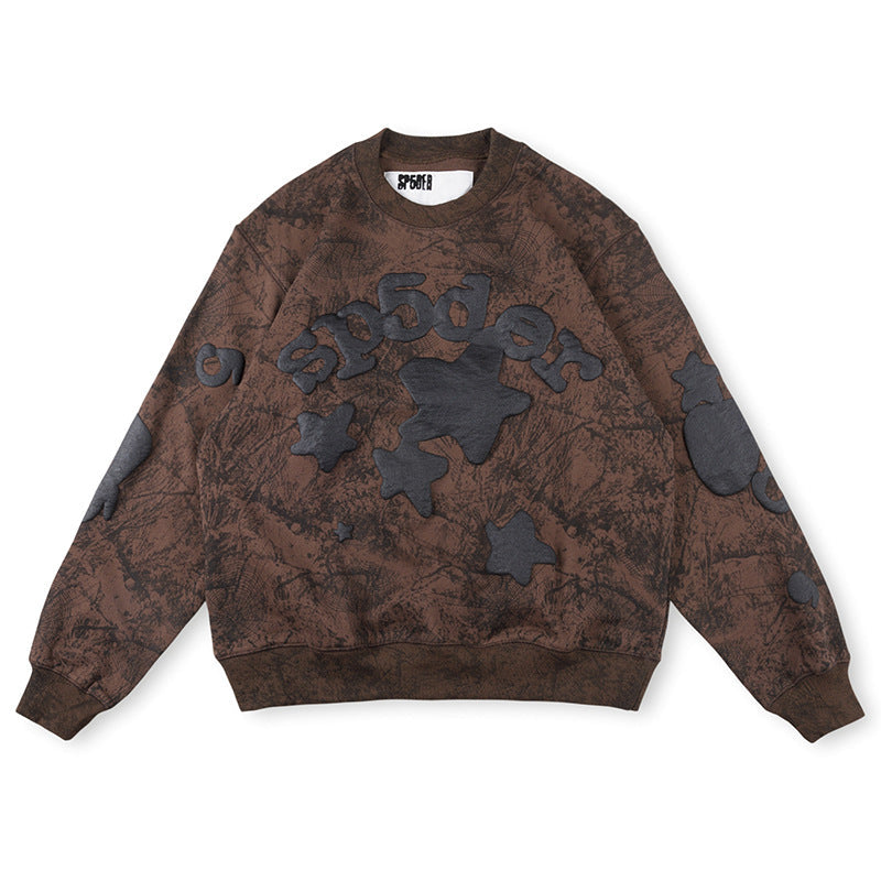 Sp5der Beluga Real Tree Camo Crewneck Sweatshirt