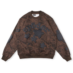 Sp5der Beluga Real Tree Camo Crewneck Sweatshirt