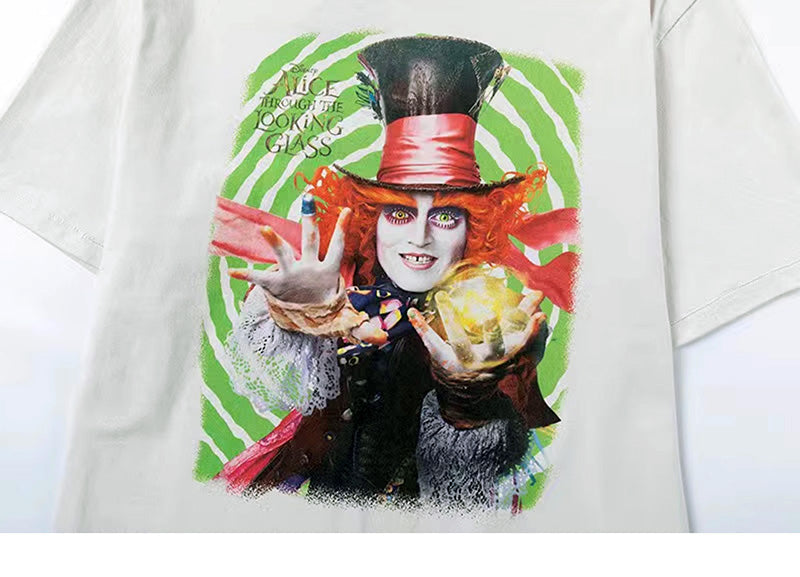 SAINT MICHAEL x DISNEY Mad Hatter Short Sleeve T-Shirt
