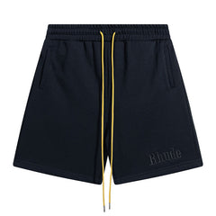 RHUDE RH embroidery letters Shorts