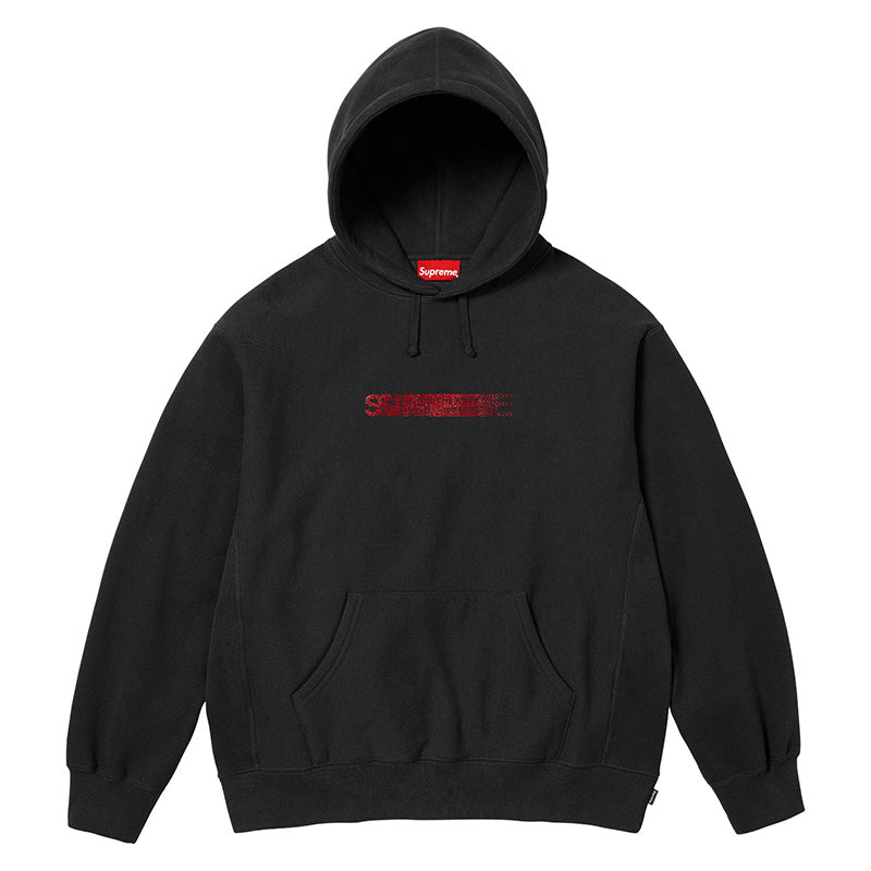 Supreme X Swarovski Motion Logo Hooded Sweatshirt