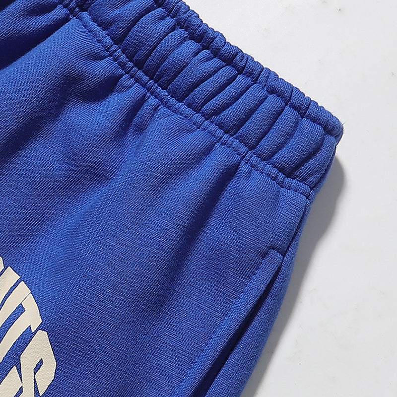 Hellstar Logo Printed Short Blue