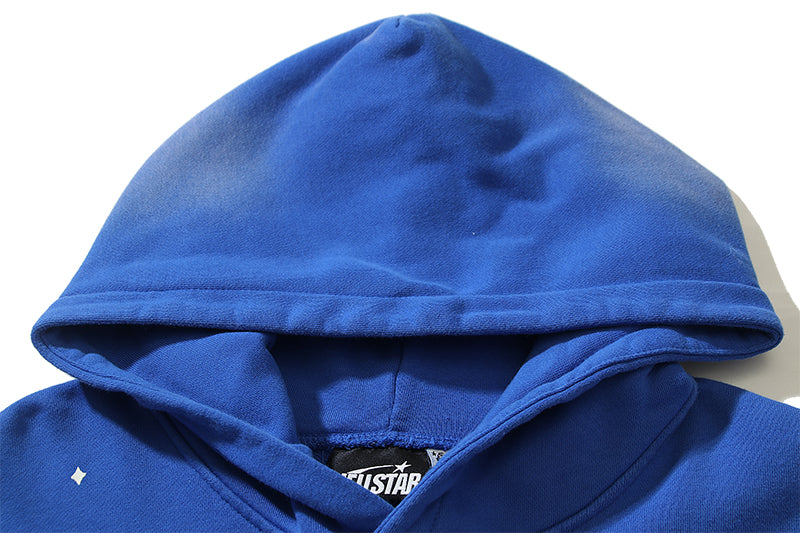 Hellstar Racer Hoodie Vintage Blue