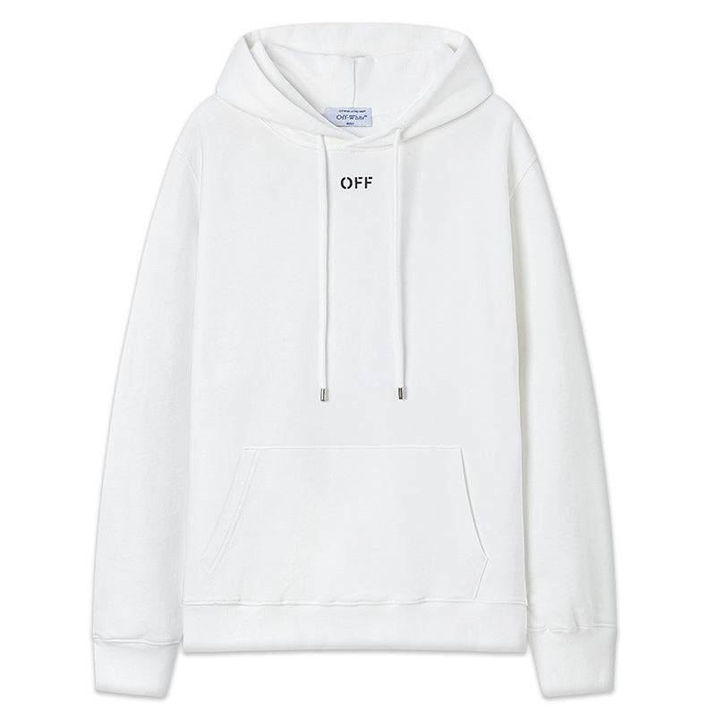 Off-White Logo Pattern Arrow Printed Hoodie