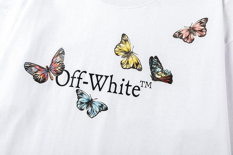 Off White Logo Pattern Printed T-Shirt