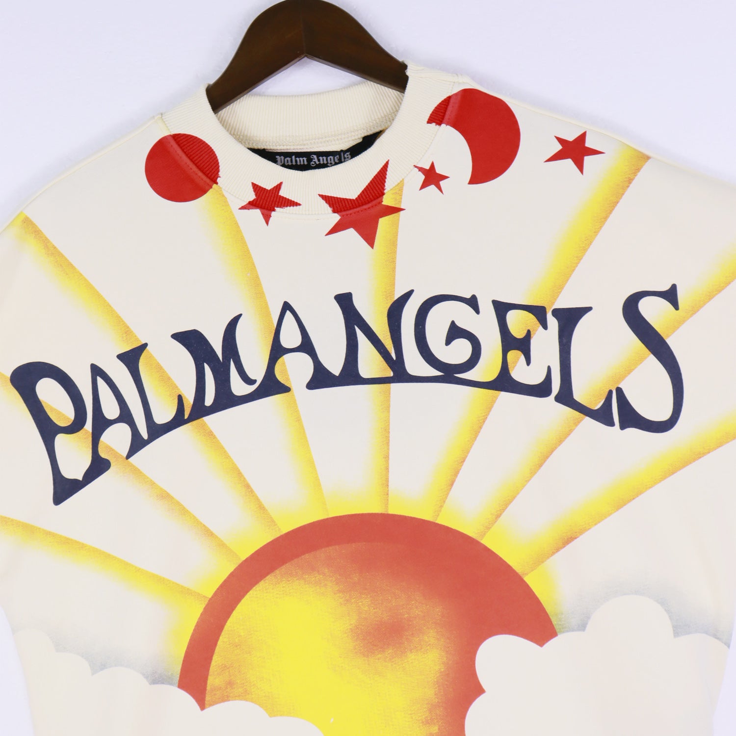 PALM ANGELS SUNRISE PIERCES THE CLOUDS Sweatshirrts