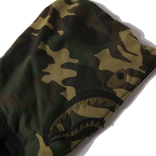 BAPE Camo Shark Zipper Hoodie