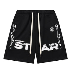 Hellstar Studios Records Star Shorts Black