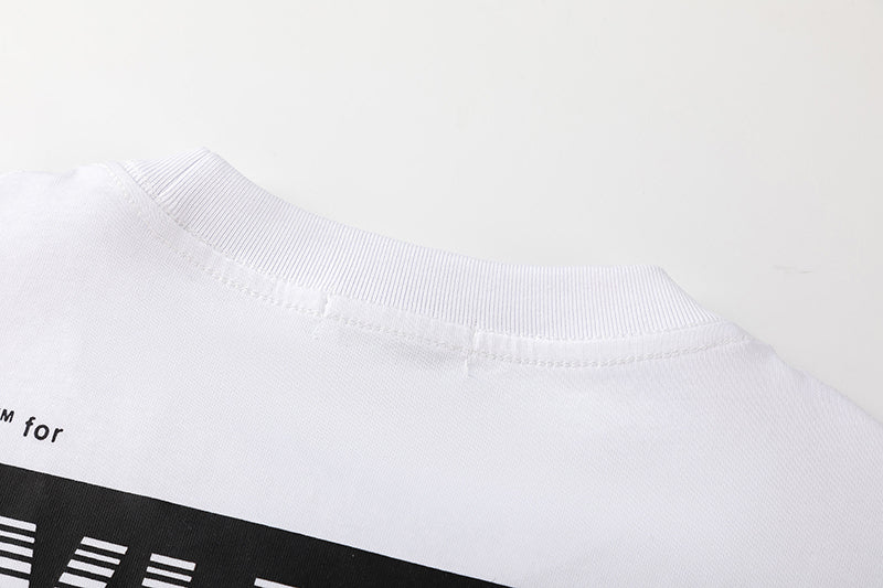 Off White Logo Pattern Printed T-Shirt