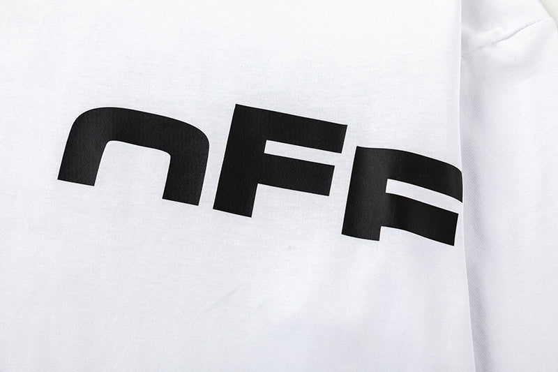 Off White Logo Pattern Printed T-Shirt