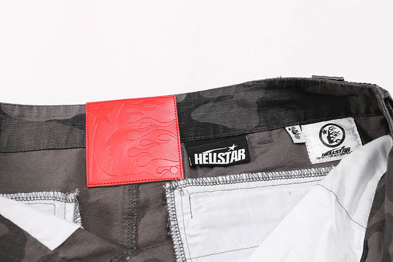 Hellstar Camouflage Printed Shorts