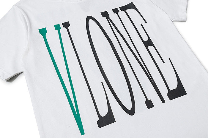 VLONE 19 Green V T-Shirt