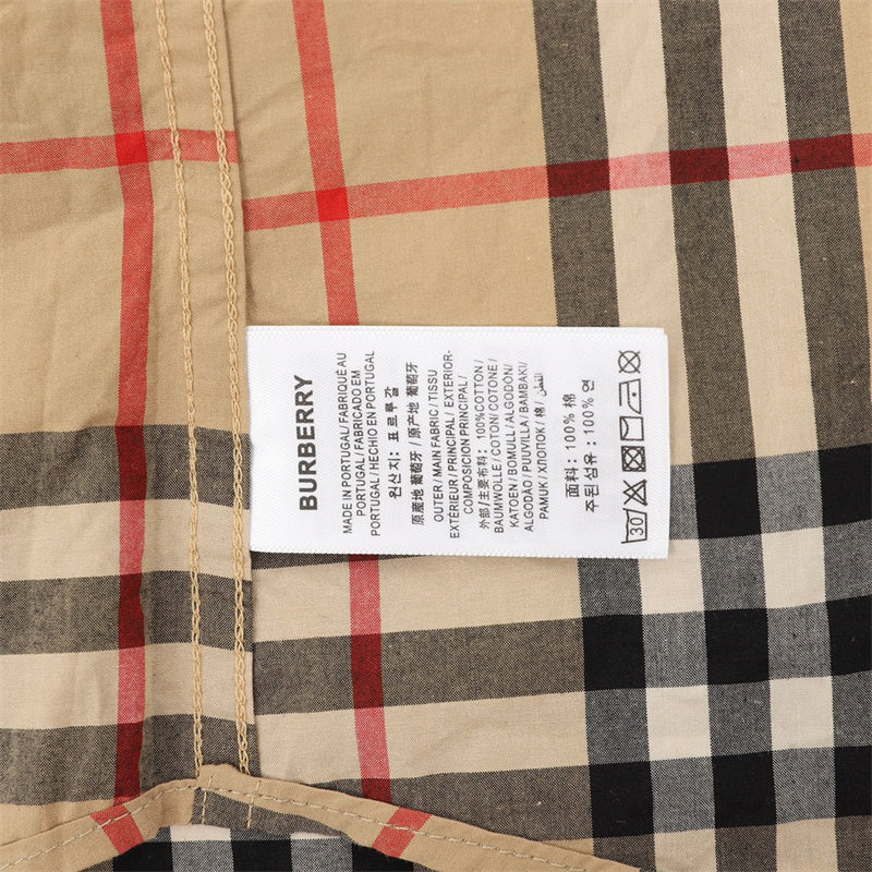 BURBERRY Classic Check Shirt Oversize