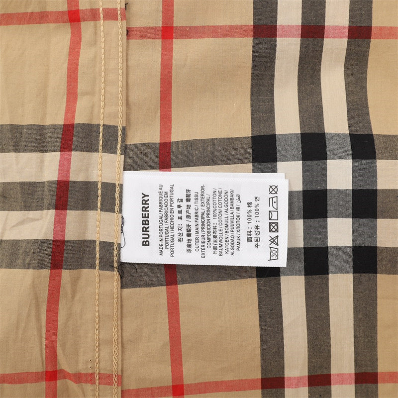 BURBERRY Classic Check Shirt Oversize