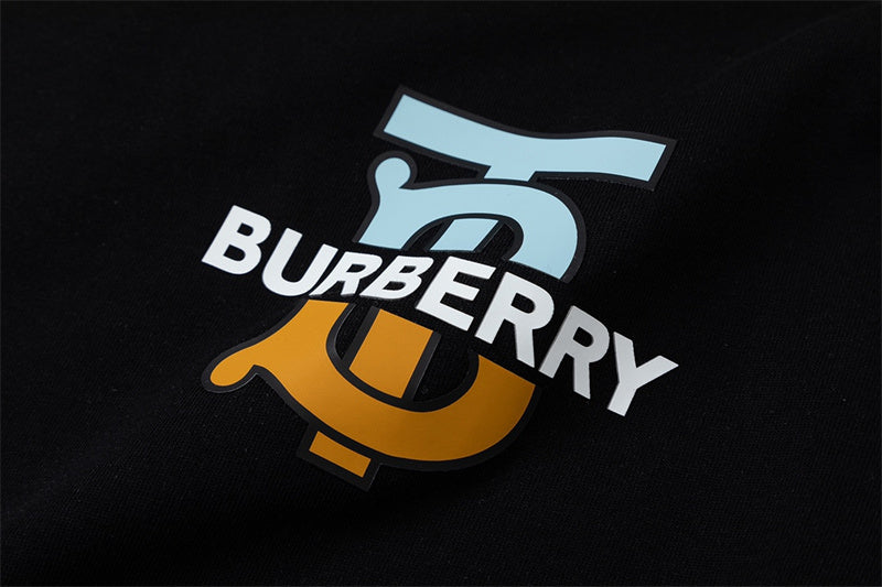 Burberry Letter Print T-shirt Oversize