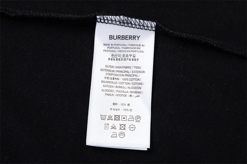 Burberry Letter Print T-shirt Oversize