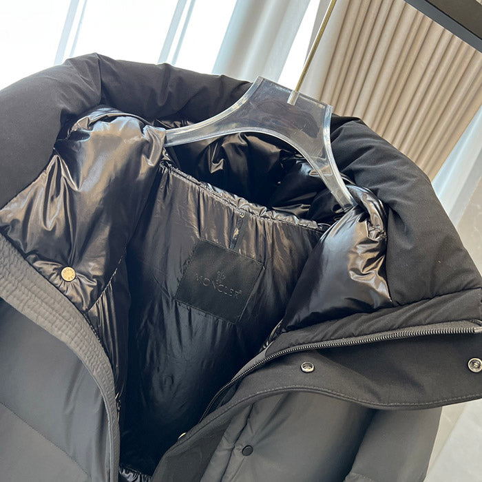 Moncler Madeira Short Down Jacket Grey