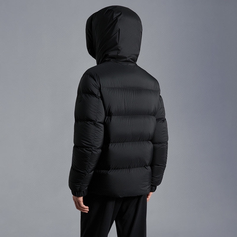 Moncler Madeira Short Down Jacket Black