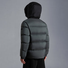 Moncler Madeira Short Down Jacket Grey