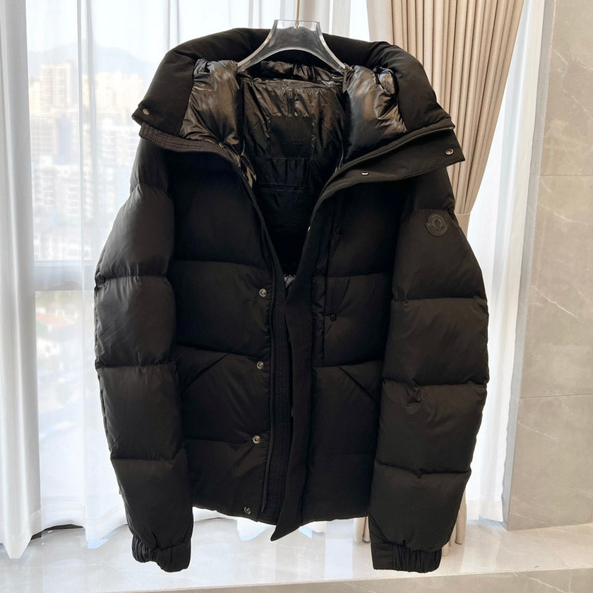 Moncler Madeira Short Down Jacket Black