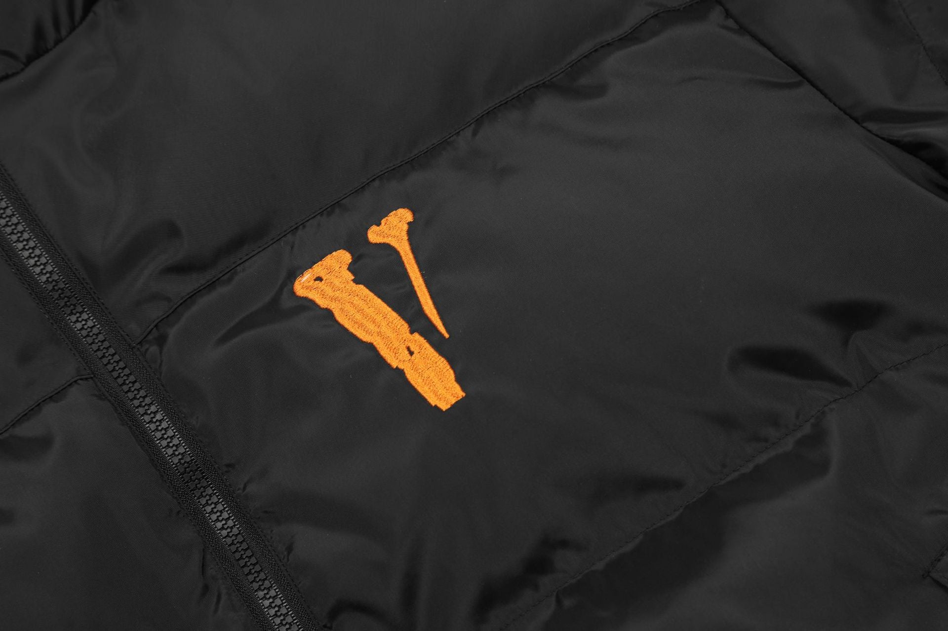 VLONE solid color stand collar cotton jacket