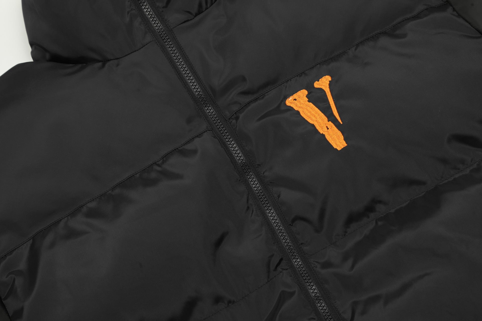 VLONE solid color stand collar cotton jacket