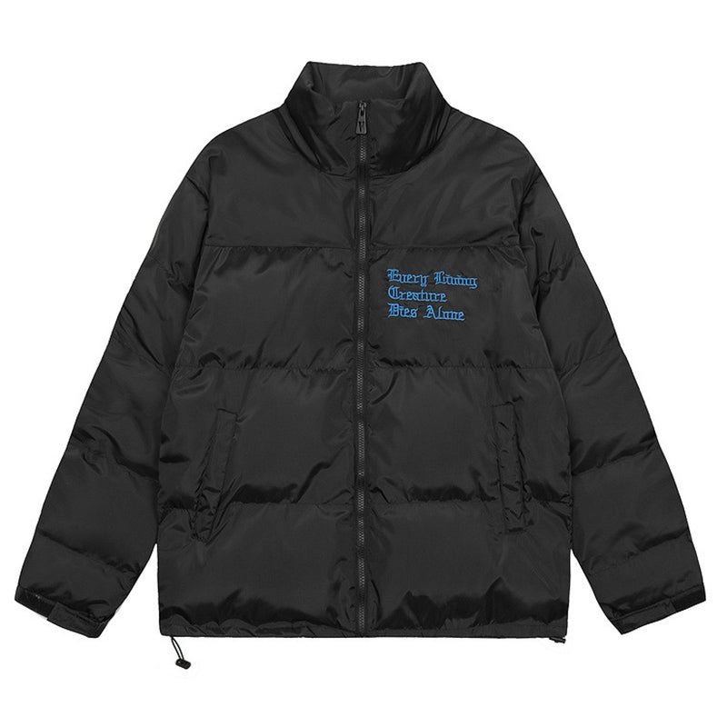 VLONE classic big V logo embroidered casual cotton jacket