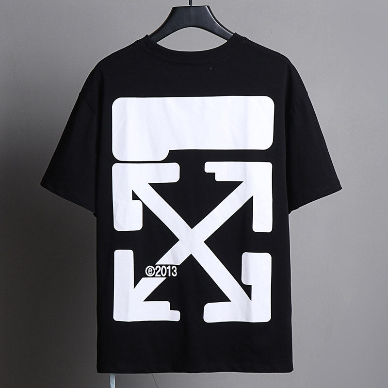 OFF WHITE Alphabet Arrow Pattern T-Shirts