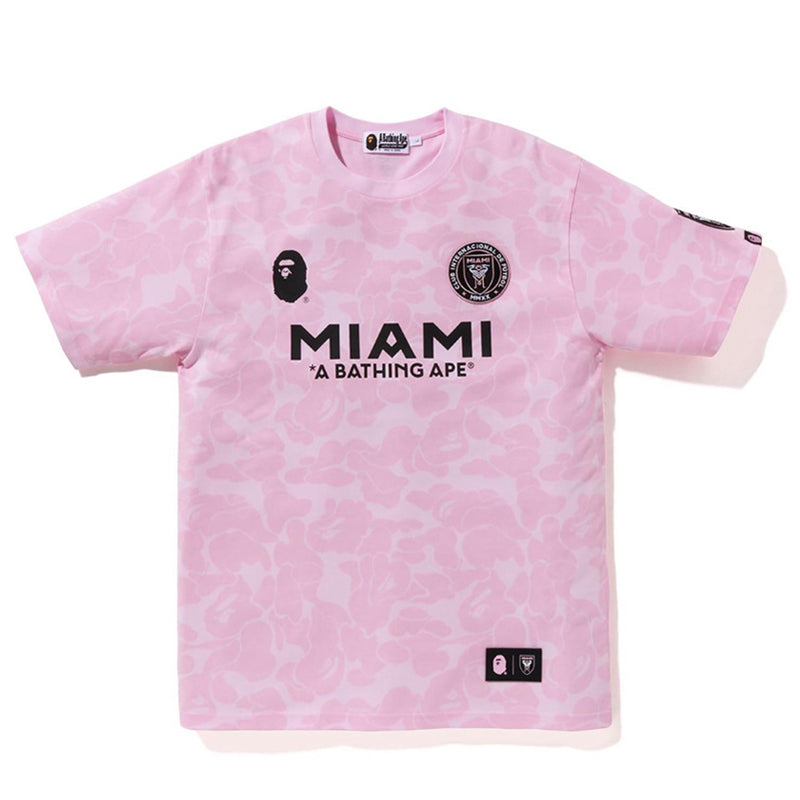 BAPE x MIAMI Camouflage Sports T-Shirt