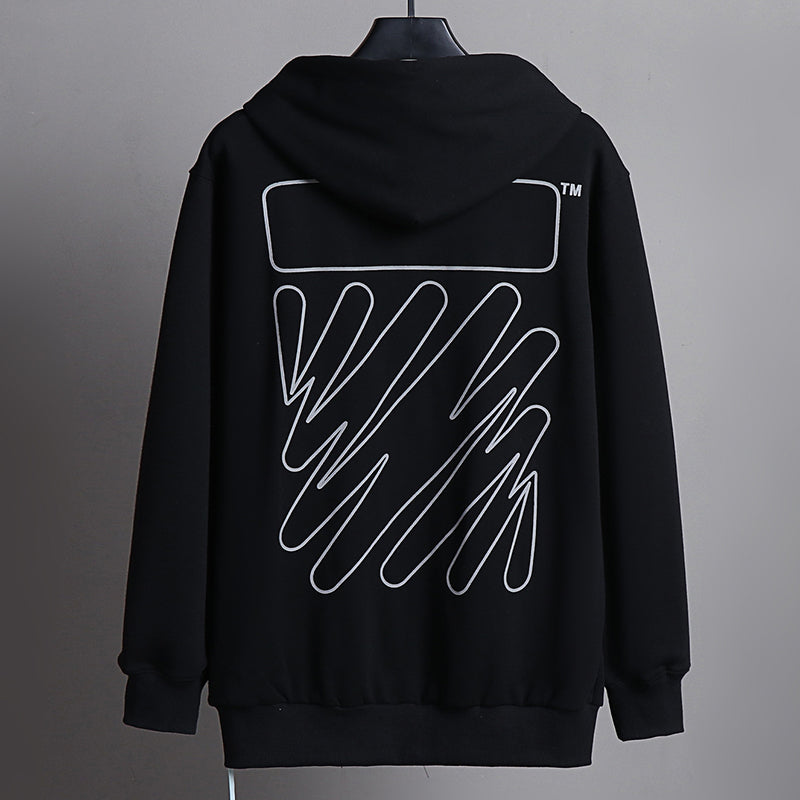 OFF WHITE Zipper Hoodies