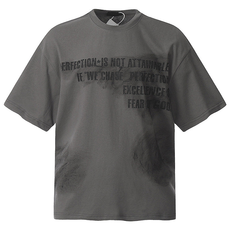 FEAR OF GOD mud-dyed heavy industry washed T-Shirts