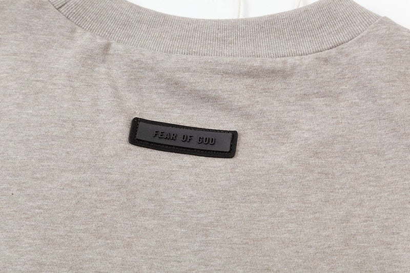 FEAR OF GOD Flocking small letter print Sleeveless T-Shirts