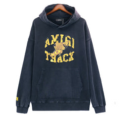 AMIRI Logo-Appliquéd Distressed Cotton-Jersey Hoodies