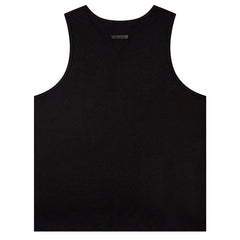 FEAR OF GOD Flocked letter crew neck Sleeveless T-Shirts