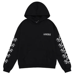 AMIRI Checkered Bones Cotton Hoodies