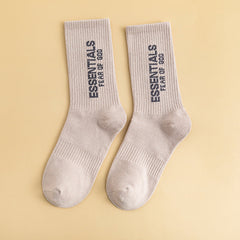 FEAR OF GOD ESSENTIALS Vintage Alphabet Socks 2 pairs