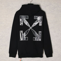 OFF-WHITE Oil painting series arrows Hoodies