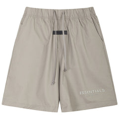 FEAR OF GOD Multi-thread flocking letter printing Shorts