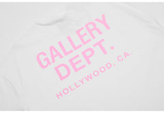 Gallery Dept. Pink Lettering Tee