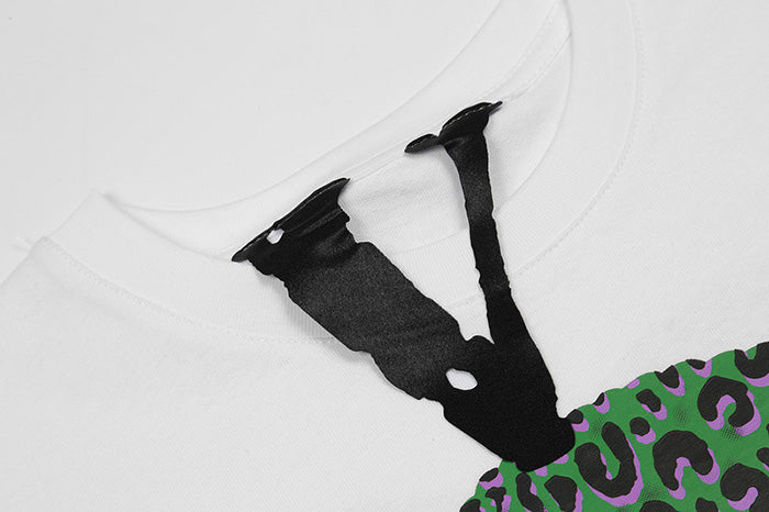 Vlone Rodman Cheetah T-shirt White/Black