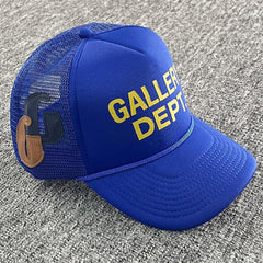 GALLERY DEPT. Logo-Print Canvas and Mesh Trucker Cap